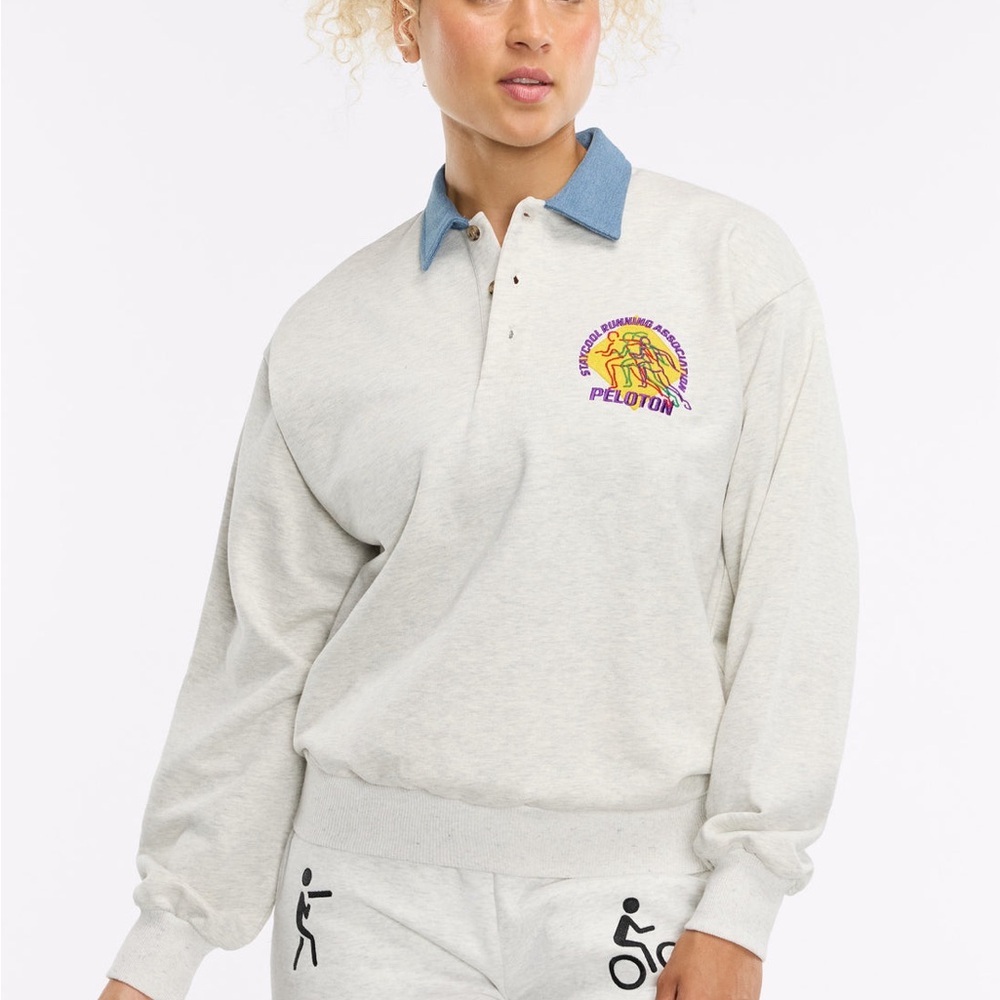 Peloton x STAYCOOL Association 3-Button Sweatshirt